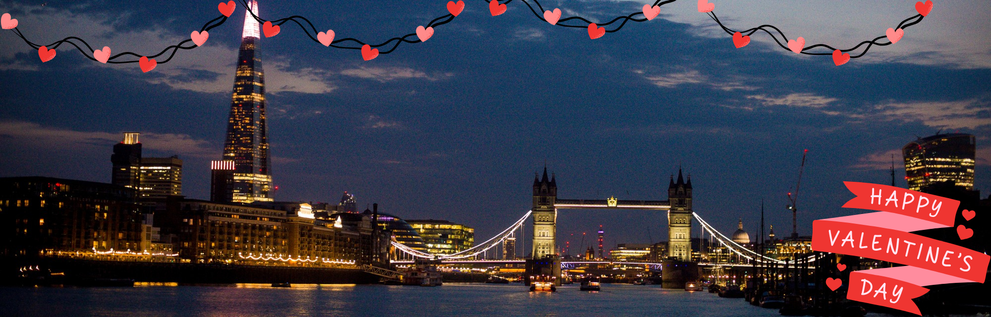 Thames Valentine’s Day Cruises, River Thames in London